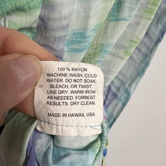 Jams World Blue Check Maxi Midi Summer Dress Womens Multicolor Sz S - Picture 2 of 12